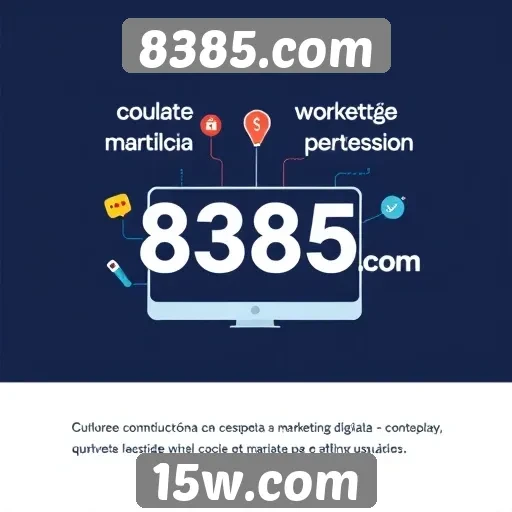 Estratégias de marketing digital do 8385.com
