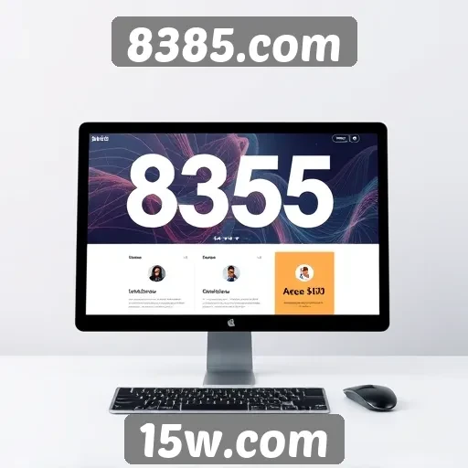 Impacto do design da interface no uso do 8385.com