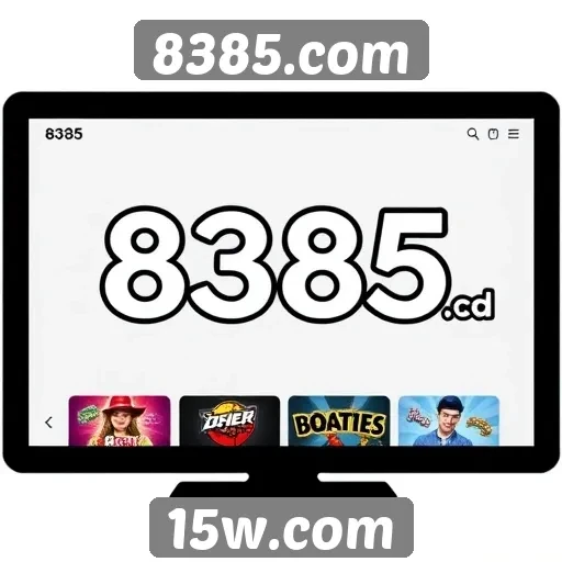 Recursos e funcionalidades principais do site 8385.com