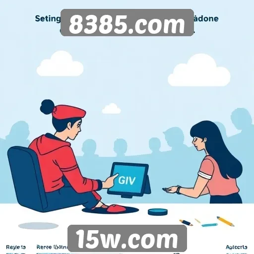 Estatísticas de usuários no site 8385.com